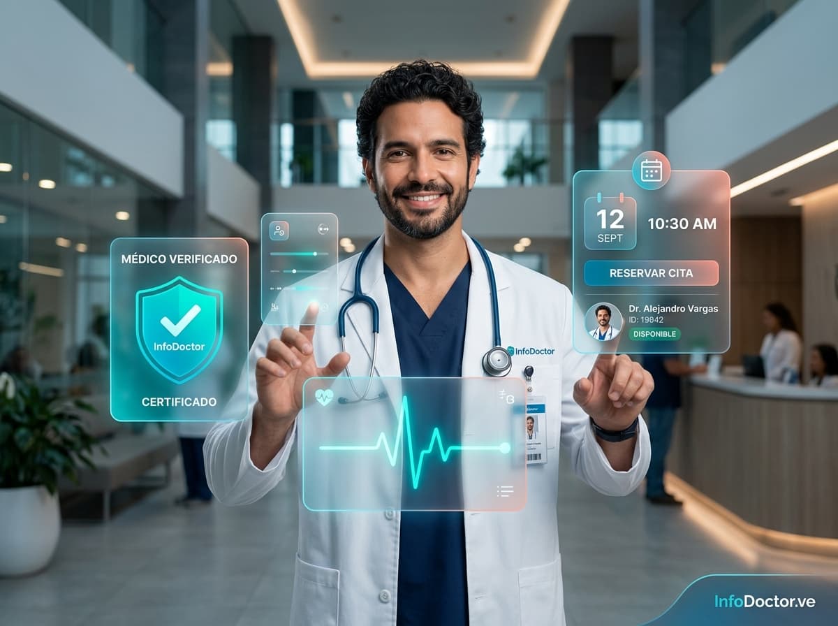 Plataforma médica digital InfoDoctor Venezuela